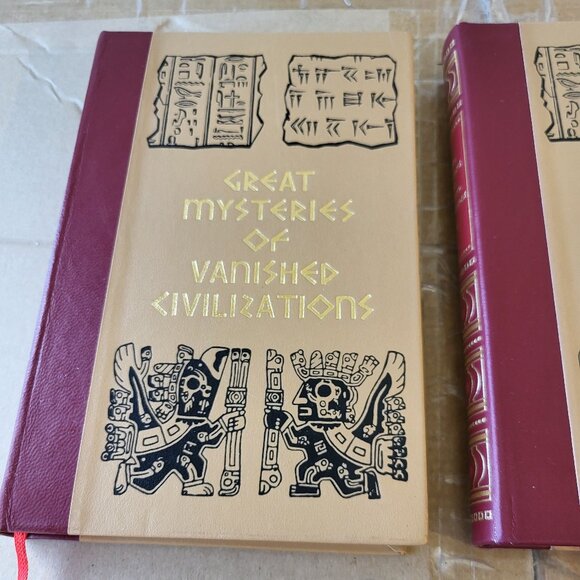 Set of 4 HC Books Great Mysteries of Vanished Civilizations and Lost Treasures - Picture 4 of 6